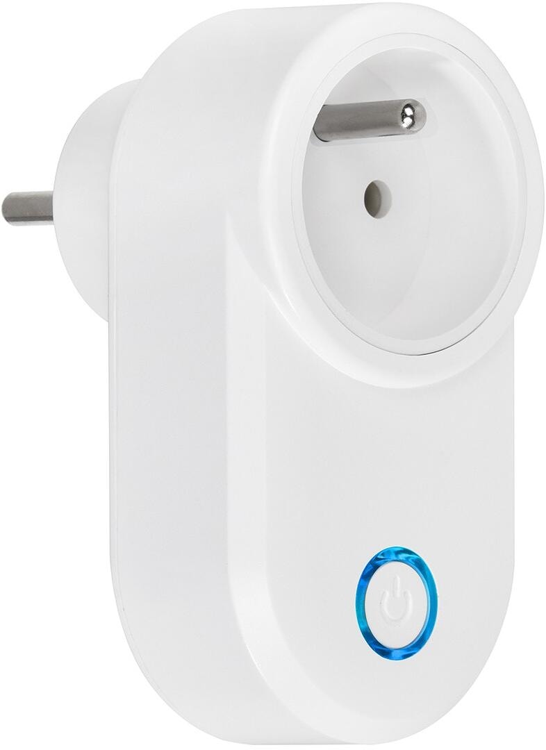 Nordlux Smart FR Steckdose, IP20, Ein-/Ausschalten, Überwachung des Stromverbrauchs, weiß (2170210001)