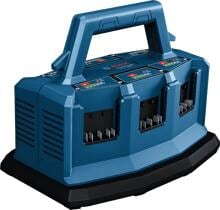 Bosch Pro HEAVY DUTY GAL 18V6-80 Ladegerät, blau (1600A01U9L)