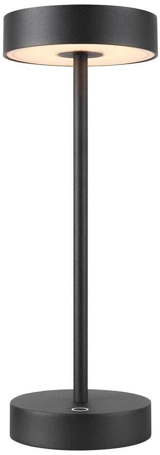 SLV VINOLINA Tischleuchte, Akku, Touch, IP54, 2700/3000K, schwarz (1007362)