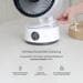 Meaco MeacoFan Sefte® 8 Tischventilator, 20,3cm, weiß