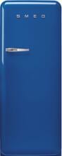 Smeg FAB28RBE6 50"s Style Retro Stand Kühlschrank, 60 cm breit, 270 L, Rechtsanschlag, blau