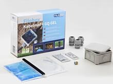 Filoform GT Filobox Gel Box T40 mit Gel Typ GQ und 3 Verschraubungen M25, grau, IP68 (801603)