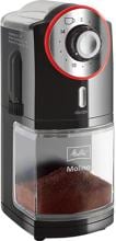 Melitta Molino Kaffeemühle, 100 W, 2-14 Tassen, schwarz/rot