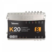 Televes K20-16 Kompaktkopfstelle, 16 Transponder, DVB-S2 in QAM (570103)