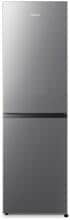 Hisense RB327N4ADD Stand Kühl-Gefrierkombination, 55 cm breit, 256 L, Total No Frost, Multi Air Flow, LED Innenbeleuchtung, silber