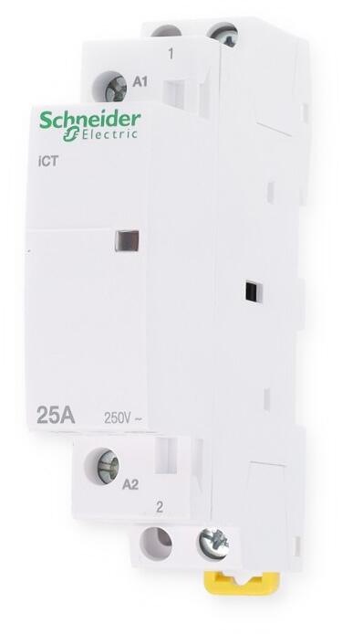 Schneider A9C20731 Installationsschütz iCT 25A, 1 Schließer, 230/240V, 50Hz