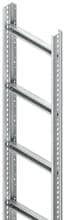 Niedax STM 60.403/3 Steigetrasse, 60x400x3000 mm, Sprossenabstand 300 mm, 1,75 kN, t=2 mm, Stahl, bandverzinkt