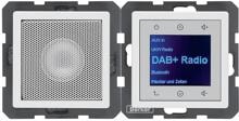 Berker 29806089 Radio Touch mit LS DAB+ Q.x polarweiß samt