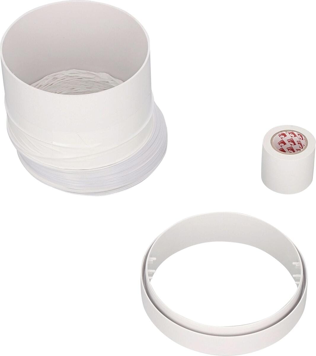 AEG M2CKCF20 Flexibles Rohr, rund, Ø 150mm, Länge 1,5m weiß (902986503)