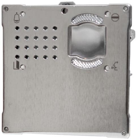 Comelit 3268S/0 Lautsprecherabdeckung Video Vandalcom ohne Tasten, 106x106x5,6 mm