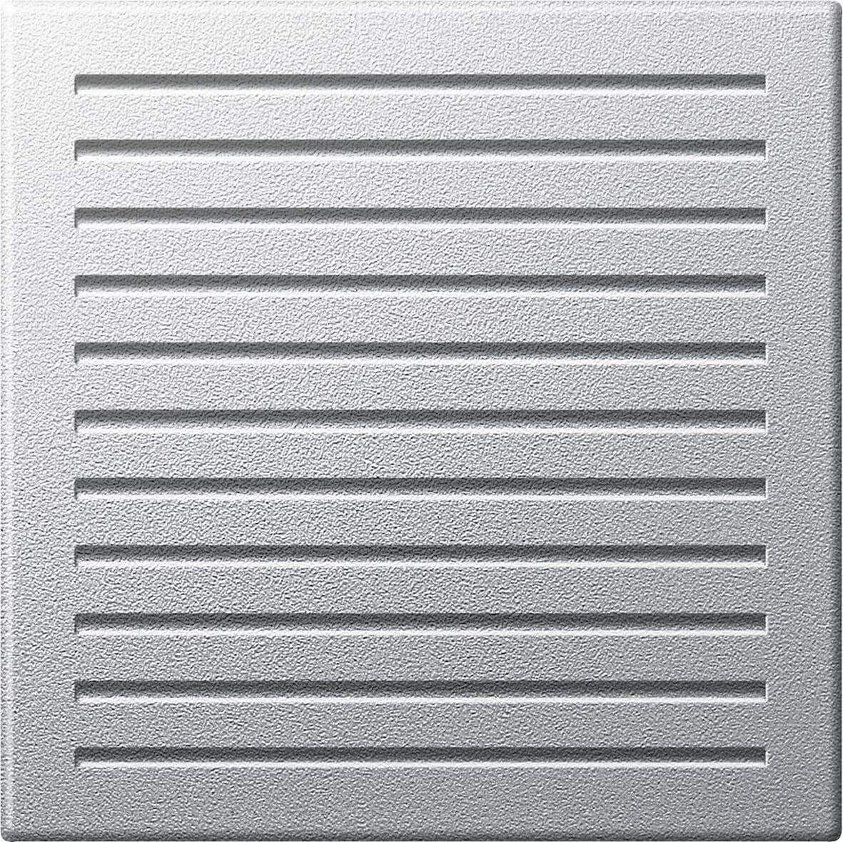 Merten MEG4450-0460 Zentralplatte für akustischen Signalgeber, System M, aluminium matt