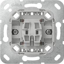 Gira 381900 Wippschalter-Einsatz ohne Befestigungskrallen, Wechselschalter, 10AX, 250V