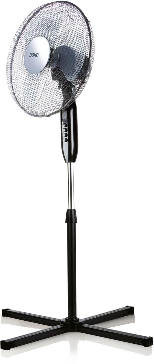DOMO DO8140 Standventilator, 3 Geschwindigkeiten, ø 40 cm, schwarz