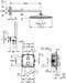 GROHE Precision Thermostat Duschsystem, Quickfix, Unterputz, mit Vitalio Rain Mono 310 Cube, chrom (34881000)