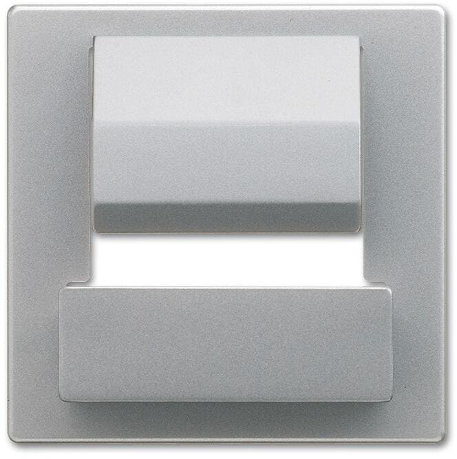 Busch-Jaeger 6477-803 Zentralscheibe für Busch-powerDock, solo, graumetallic (2CKA006400A0060)