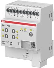 ABB JRA/S4.24.5.2 Jalousieaktor 4-fach 24V, manuelle Bedienung und auto. Fahrzeitermittlung (2CDG110298R0011)