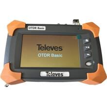Televes OTDRBASIC GF Messgerät, zur Installation von Glasfaserstrecken, geeignet für Singlemode 1310-1550 nm (598001)