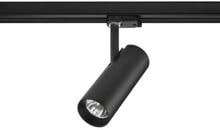 Brumberg MINI LED-Schienenstrahler, 230 V AC, 50 Hz, 23 W, CRI > 90, 36°, 3000 K, rund, schwarz (88393183DA)