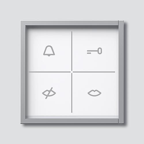 Siedle ZAM 670-0 SM Zustandsanzeige-Modul, silber-metallic (200087921-00)