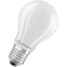 LEDVANCE LED Classic A 60 Filament DIM P 7W 840 Frosted E27 Dimmbare LED-Lampe, 806lm, 4000K (LEDCLA60DIM 7W)