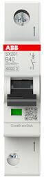 ABB SX201-B40 Sicherungsautomat, SX200, 1Polig, 40 A, B(AC) Charakteristik, 6 kA, REG(2CDS251003R0405)