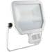 LEDVANCE Scheinwerfer mit Sensor FLOODLIGHT SENSOR FL PFM 50 W 3000 K SYM 100 S WT, 5500lm, weiß (4058075461017)
