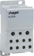 Hager KJ02A Verteilerblock, 160/250A, 1polig