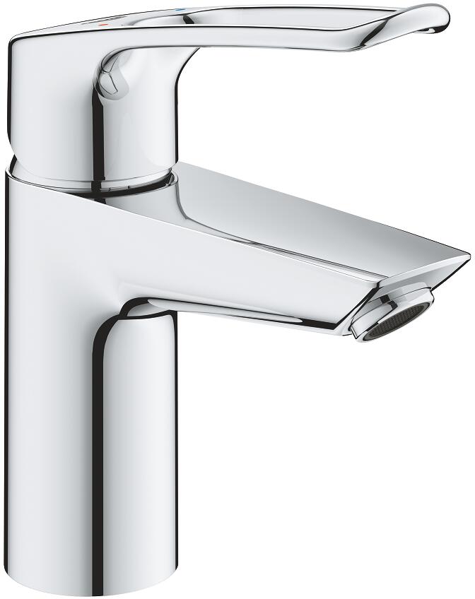 GROHE Eurosmart Einhand-Waschtischbatterie, 1/2", S-Size, EcoJoy, chrom (23980003)