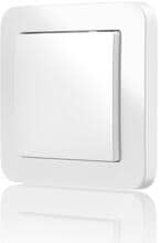Bosch Smart Home Wandschalter für smarte Aktoren, Rollladen- und Lichtsteuerung, mit Rahmen, weiß (8750002778)
