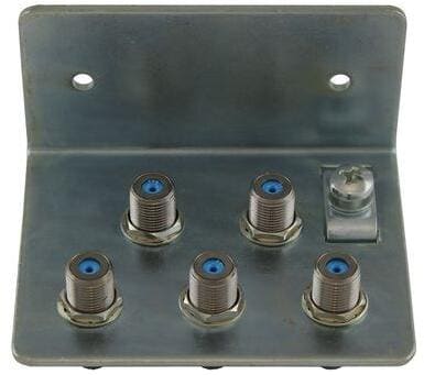 Televes ERD 5 Erdungsblock für 5 HF-Kabel (401101)