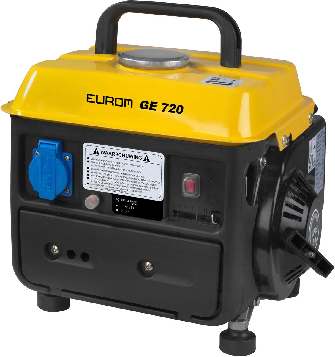 Eurom GE 720 Benzinaggregator, 1,5kW, 4,2L (441611)