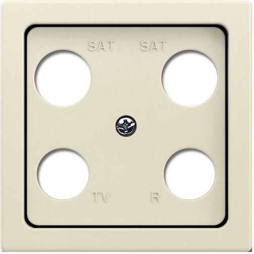 Busch-Jaeger 1743-04-82 Zentralscheibe, Carat, elfenbeinweiß (2CKA001724A4375)