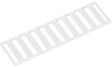Wago WMB-Beschriftungskarte, bedruckt, N (100x), dehnbar 5 - 5,2 mm, Aufdruck waagerecht, aufrastbar, weiß (793-5577)
