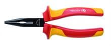 Högert HT1P913 Spitzzange, gerade, 160mm, 1000V, VDE, 2-K Griff (HT1P913)