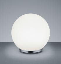 Reality George A++ LED Tischleuchte, 5,5W, 430lm, chrom/weiß (R52211106)