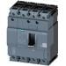 Siemens 3VA1110-4ED46-0AA0 Leistungsschalter 3VA1 IEC Frame 160 Schaltvermögensklasse S Icu=36kA @ 415V 4-polig, Anlagenschutz TM210, FTFM, In=100A Überlastschutz