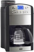 BEEM Fresh-Aroma-Perfect Thermostar Filter-Kaffeemaschine mit Mahlwerk, 1000 W, 10 Tassen, Timerfunktion, Warmhaltefunktion, schwarz/Edelstahl (02041)