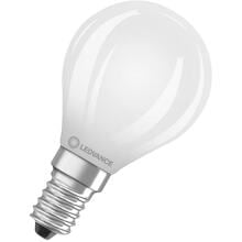 LEDVANCE LED Classic P 60 Filament DIM P 5.5W 827 Frosted E14 Dimmbare LED-Lampe, 806lm, 2700K