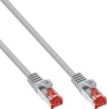 70er B-Pack InLine Patchkabel, S/FTP (PiMf), Cat.6, LSZH, CU, grau, 1m (B-76911)
