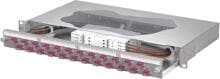 METZ CONNECT OpDAT slide2 Patchfeld splice 24xLC-D OM4, grau ( 1504677524-E )