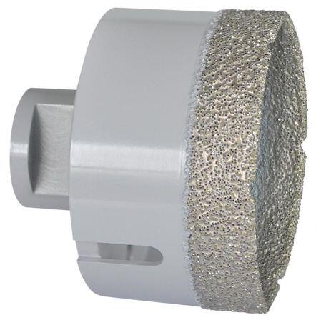 Samedia DBV 68x35xM14 Diamant-Bohrkrone Trockenbohrkrone Feinsteinzeug, grau (340080)