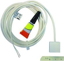 digitalSTROM AIZO X-IC-74-0001 IC Glasbruch Sensor, Leitunglänge 180cm, LED-Anzeige, weiß (X-IC-74-0001