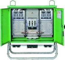 Elektra GV250-S1 Gruppenverteilerschrank im Gehäuse, 173 kVA, IP 21/54, bestückt, Stahlblech, verzinkt (189700)