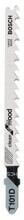 Bosch HCS-Stichsägeblätter T101D für Holz, 100mm, weiß (2608630032)