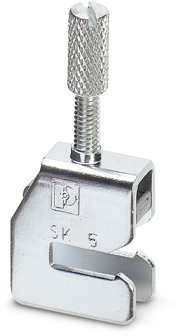 Phoenix Contact Schirmanschlussklemme - SK 5, silber (3025338)