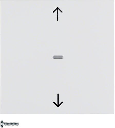 Berker 85241189 Jalousie-Taste, S.1/B.3/B.7, polarweiß glänzend