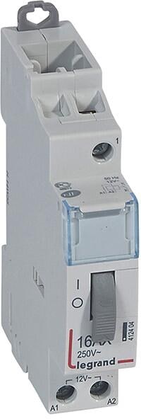 Legrand 412404 CX3 Fernschalter 16A, 1 Schließer, 12V