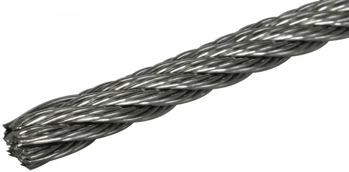 Dehn SEIL 8 V4A R100M Seil 8mm 7x19x0,59mm NIRO (V4A) R 100m +/-5% (850008)