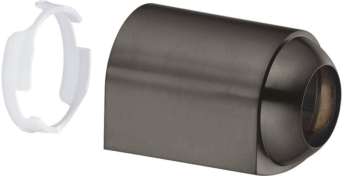 GROHE Kappe für Einhandmischer-Fertigmontagesets, hard graphite gebürstet (48495AL0)