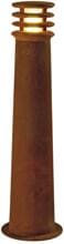 SLV RUSTY 70 Outdoor Standleuchte, TC-DSE, IP55, rund, stahl gerostet, Ø/H 19/70 cm (229021)